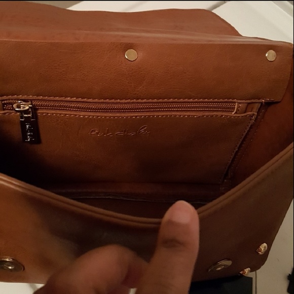 Vintage inspired crossbody shoulder studded bag - Picture 7 of 7